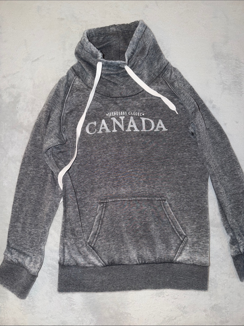 CANADA Pullover Hoodie Sweatshirt - Gray
